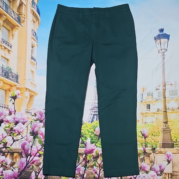 J. Crew High Rise Girlfriend Chino Pants Size 4P - Picture 3 of 6